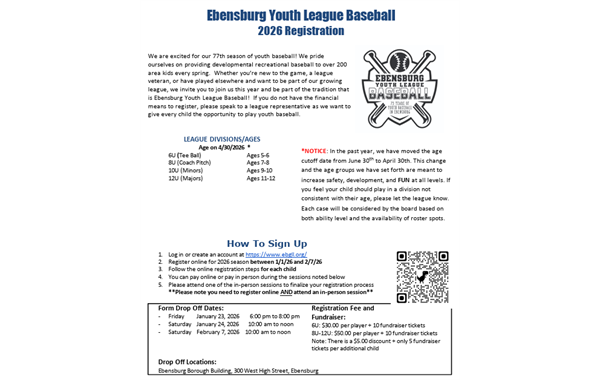 2026 Registration Information